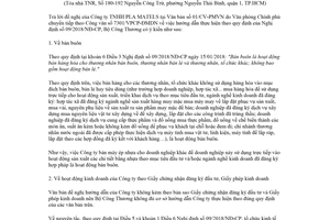 Công văn 6221/BCT-KH 2018 hướng dẫn Nghị định 09/2018/NĐ-CP về bán buôn