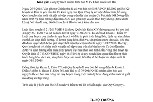 Công văn 4938/BKHĐT-QLQH 2018 quản lý hoạt động chăn nuôi và giết mổ động vật tập trung