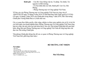 Công văn 8764/VPCP-ĐMDN 2018 giải đáp kiến nghị của doanh nghiệp tháng 7