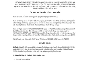 Quyết định 878/QĐ-UBND 2018 phê duyệt Quy hoạch phát triển hệ thống y tế Lai Châu