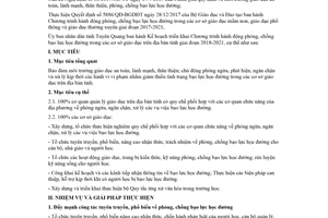 Kế hoạch 82/KH-UBND 2018 Chương trình hành động phòng chống bạo lực học đường Tuyên Quang