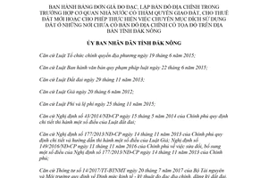 Quyết định 21/2018/QĐ-UBND Bảng đơn giá lập bản đồ địa chính nơi chưa có bản đồ Đắk Nông