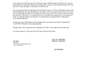 Công văn 2860/GSQL-GQ1 2018 nhập khẩu vòng chống muỗi