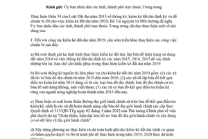 Công văn 4032/BTNMT-TCQLĐĐ 2018 chuẩn bị kiểm kê đất đai và thực hiện thống kê đất đai