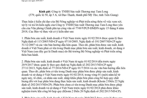 Công văn 2305/BVTV-QLPB 2018 đăng ký lưu hành phân bón tiếp nhận hợp quy