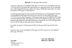 Công văn 2921/GSQL-GQ1 2018 xác định thiết bị máy móc đã qua sử dụng nhập khẩu