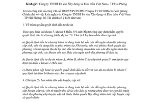 Công văn 13143/BTC-ĐT 2018 kiến nghị quyết định đầu tư dự án sử dụng vốn ngân sách nhà nước