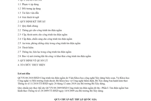 Quy chuẩn kỹ thuật quốc gia QCVN 08:2018/BXD về Công trình tàu điện ngầm