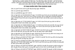 Quyết định 936/QĐ-UBND 2019 đính chính Phụ lục Quyết định 09/2018/QĐ-UBND Quảng Nam