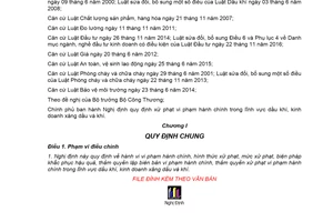 Nghị định 99/2020/NĐ-CP quy định về xử phạt vi phạm hành chính lĩnh vực dầu khí