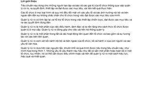 Tiêu chuẩn quốc gia TCVN ISO 31000:2018 (ISO 31000:2018) về Quản lý rủi ro - Hướng dẫn