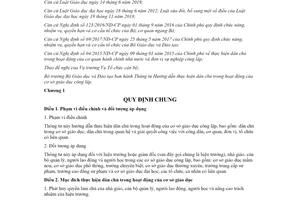 Thông tư 11/2020/TT-BGDĐT dân chủ trong hoạt động của cơ sở giáo dục công lập