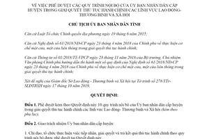 Quyết định 1970/QĐ-UBND 2019 quy trình thủ tục hành chính lĩnh vực Lao động Bạc Liêu