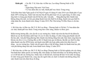 Công văn 7846/VPCP-KTTH 2019 giao dịch không dùng tiền mặt trong lĩnh vực y tế giáo dục