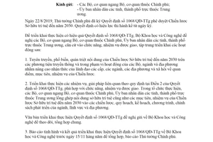 Công văn 3490/BKHCN-SHTT 2019 thực hiện Chiến lược Sở hữu trí tuệ đến 2030