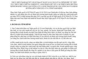 Kế hoạch 25/KH-UBND 2019 cải thiện môi trường kinh doanh cạnh tranh quốc gia tỉnh Nam Định