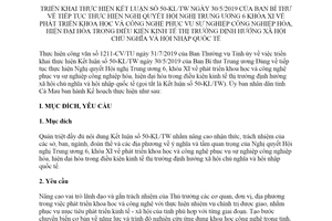 Kế hoạch 115/KH-UBND 2019 phát triển khoa học công nghệ định hướng xã hội chủ nghĩa tỉnh Cà Mau