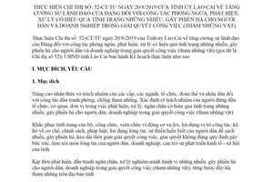 Kế hoạch 292/KH-UBND 2019 phòng ngừa nhũng nhiễu trong giải quyết công việc tỉnh Lào Cai