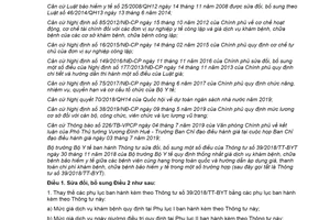 Thông tư 13/2019/TT-BYT sửa đổi Thông tư thống nhất giá dịch vụ khám chữa bệnh bảo hiểm y tế