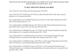 Quyết định 4373/QĐ-UBND 2019 phê duyệt Đề án đẩy mạnh công tác thông tin cơ sở Quảng Bình