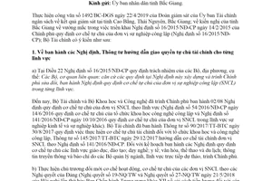 Công văn 10246/BTC-HCSN 2019 vướng mắc triển khai Nghị định 16/2015/NĐ-CP