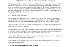 Công văn 3434/BHXH-ST 2019 hướng dẫn nội dung liên quan công tác rà soát trả sổ bảo hiểm xã hội