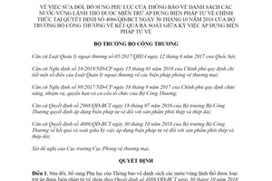 Quyết định 3463/QĐ-BCT 2019 sửa đổi Quyết định kết quả rà soát áp dụng biện pháp tự vệ