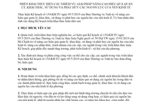 Kế hoạch 119/KH-UBND 2019 quản lý khai thác sử dụng phát huy nguồn lực của nền kinh tế Thái Bình