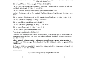 Nghị định 68/2020/NĐ-CP sửa đổi Nghị định 20/2017/NĐ-CP quản lý thuế doanh nghiệp