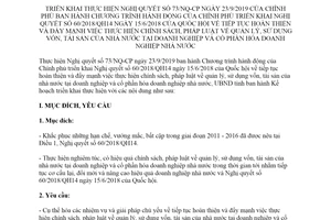 Kế hoạch 392/KH-UBND 2019 tài sản doanh nghiệp cổ phần hóa doanh nghiệp nhà nước tỉnh Hà Tĩnh