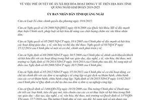 Quyết định 883/QĐ-UBND 2019 phê duyệt Đề án xã hội hóa hoạt động y tế tỉnh Quảng Ngãi