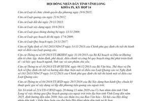 Nghị quyết 222/NQ-HĐND 2019 thông qua Quy hoạch quảng cáo ngoài trời tỉnh Vĩnh Long