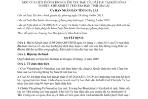 Quyết định 44/2019/QĐ-UBND bãi bỏ Quyết định 05/2016/QĐ-UBND tỉnh Gia Lai