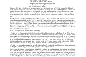 Công văn 862/QLD-KD 2020 đảm bảo cung ứng đủ thuốc phòng dịch bệnh viêm đường hô hấp cấp