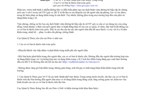 Công văn 953/QLD-KD 2020 sử dụng khẩu trang phòng chống dịch bệnh do nCoV gây ra