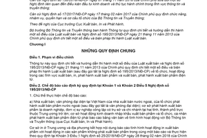 Thông tư 01/2020/TT-BTTTT hướng dẫn Luật xuất bản và Nghị định 195/2013/NĐ-CP