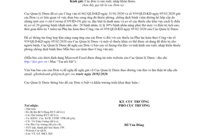 Công văn 1710/QLD-KD 2020 tình hình nhập khẩu thuốc chống dịch bệnh viêm đường hô hấp cấp