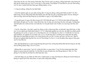 Công văn 271/UBDT-VPUB 2020 phòng chống dịch Covid 19