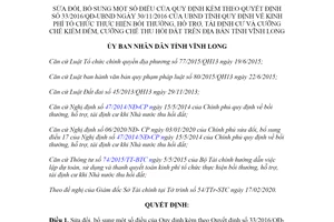 Quyết định 11/2020/QĐ-UBND sửa đổi Quyết định quy định kinh phí bồi thường thu hồi đất Vĩnh Long