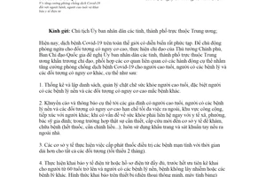 Công văn 1386/BCĐQG 2020 phòng chống dịch Covid-19 đối với người cao tuổi khai báo y tế điện tử