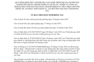 Quyết định 07/2020/QĐ-UBND chi phí đào tạo nghề đối với thanh niên nghĩa vụ công an Đồng Nai