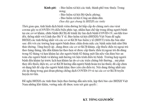 Công văn 902/BHXH-CSYT 2020 cấp thuốc điều trị ngoại trú trường hợp mắc bệnh mãn tính