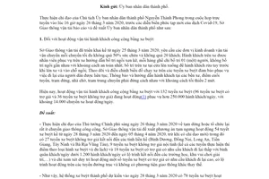 Công văn 3713/SGTVT-VTĐB 2020 hoạt động vận tải trước dịch Covid-19 Sở Giao thông Hồ Chí Minh