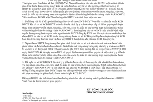 Công văn 1072/BHXH-CSYT 2020 đảm bảo quyền lợi cho người có thẻ bảo hiểm y tế điều trị Covid-19