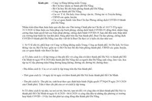 Công văn 66/BCĐ-SYT 2020 cách ly y tế từ địa phương có dịch Ban Chỉ đạo chống COVID-19 Đà Nẵng