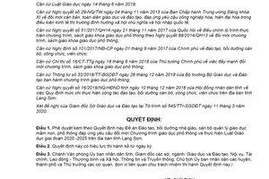 Quyết định 561/QĐ-UBND 2020 phê duyệt đổi mới Chương trình giáo dục phổ thông tỉnh Lạng Sơn