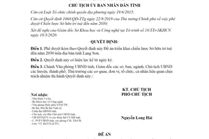 Quyết định 527/QĐ-UBND 2020 phê duyệt Đề án triển khai chiến lược Sở hữu trí tuệ tỉnh Lạng Sơn