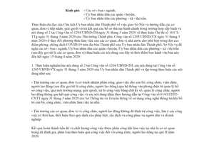 Công văn 1278/SNV-CCHC 2020 hướng dẫn thay đổi phương thức làm việc cán bộ Sở Nội vụ Hồ Chí Minh