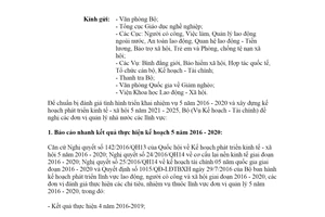 Công văn 1181/LĐTBXH-KHTC 2020 xây dựng chỉ tiêu kế hoạch phát triển lĩnh vực lao động