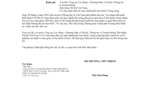 Công văn 2858/VPCP-NC 2020 thông tin báo chí thu gom mua bán sổ bảo hiểm xã hội nhằm trục lợi